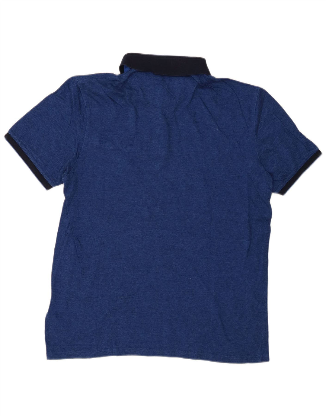 Ted Baker Mens Polo Shirt Size 4 Large Blue Cotton