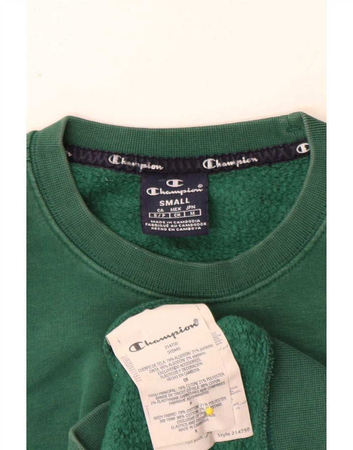 Ανδρικό φούτερ Champion Regular Fit Jumper Μικρό πράσινο βαμβακερό