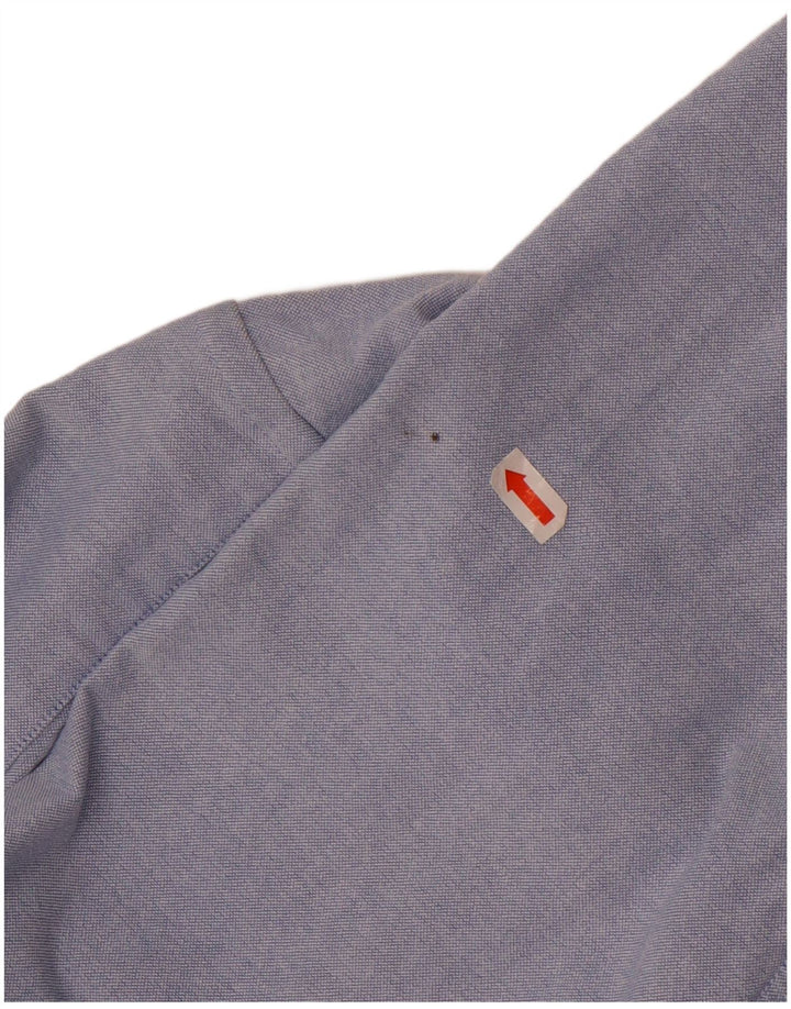 Marina Militare Mens Shirt Small Blue Cotton
