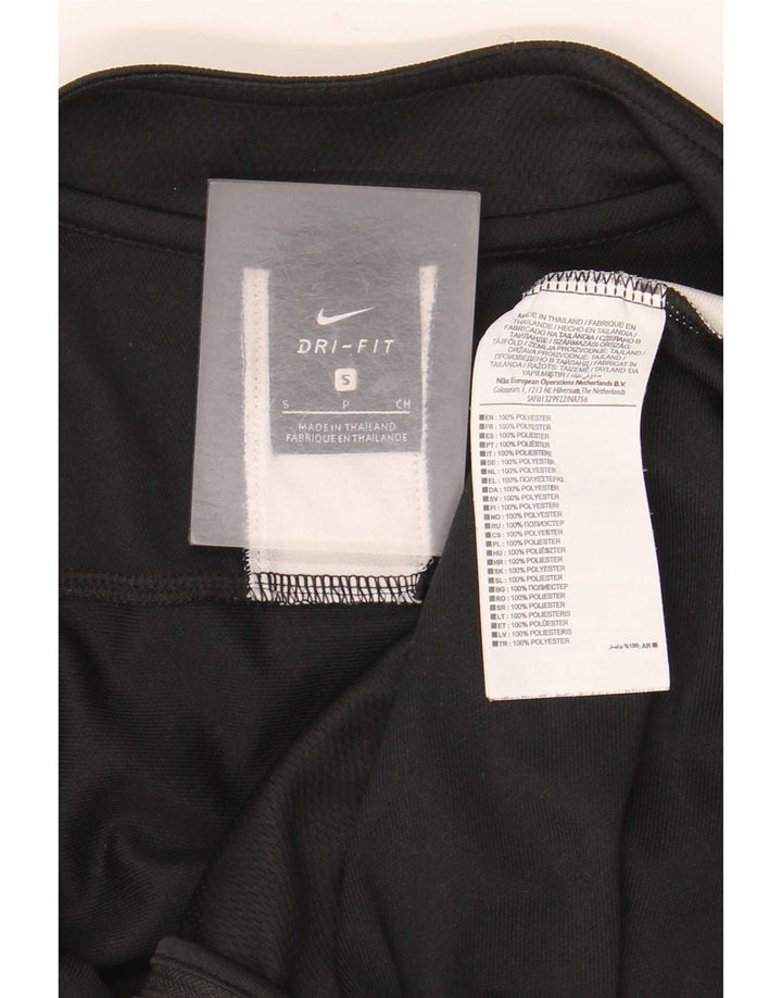 Giacca da allenamento Adidas Dri Fit da uomo, piccola, in poliestere color block nero