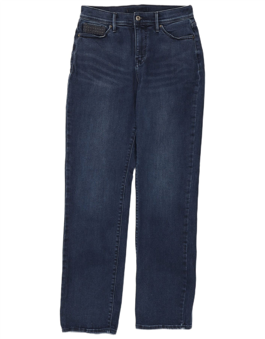 LEVI'S Womens Straight Jeans W32 L30 Navy Blue