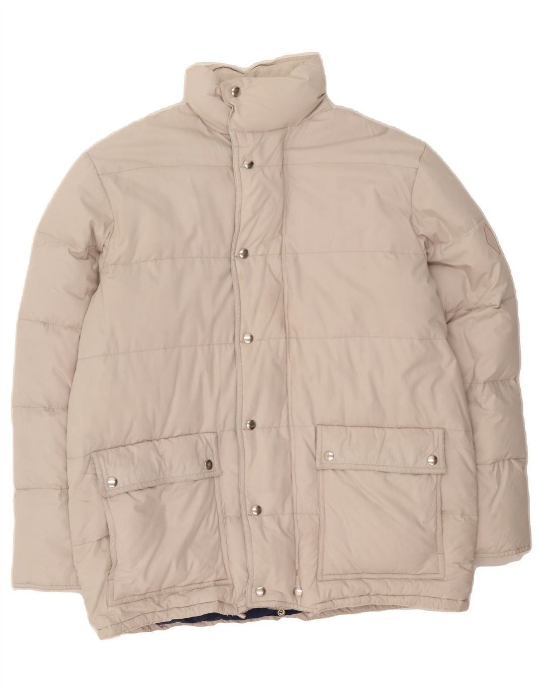 DOLOMITE Mens Padded Jacket UK 42 XL Grey Vintage Dolomite and Second-Hand Dolomite from Messina Hembry 