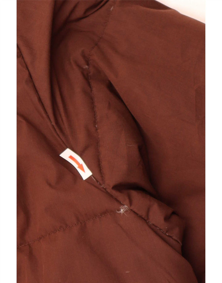 Jaqueta acolchoada masculina Sergio Tacchini Reino Unido 38 marrom médio