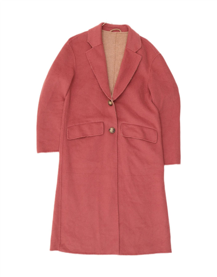 Marks & Spencer Abrigo para mujer UK 8 Pequeño Poliéster rosa