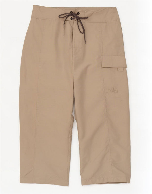 Pantaloni Capri larghi da donna The North Face XS W25 L21 Poliestere beige