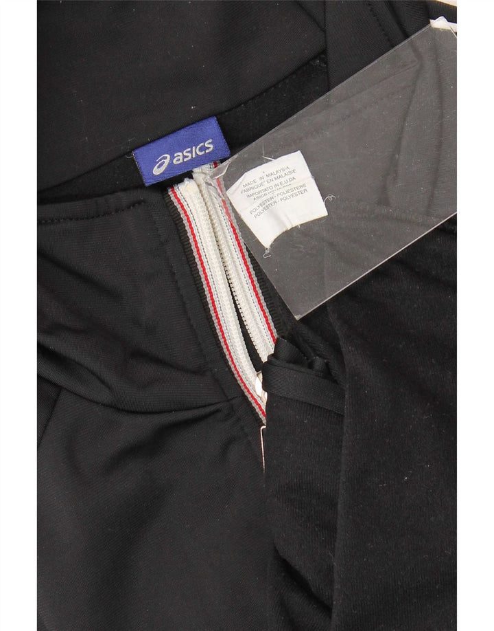 Giacca sportiva da uomo Asics, giacca media, in poliestere a righe nere