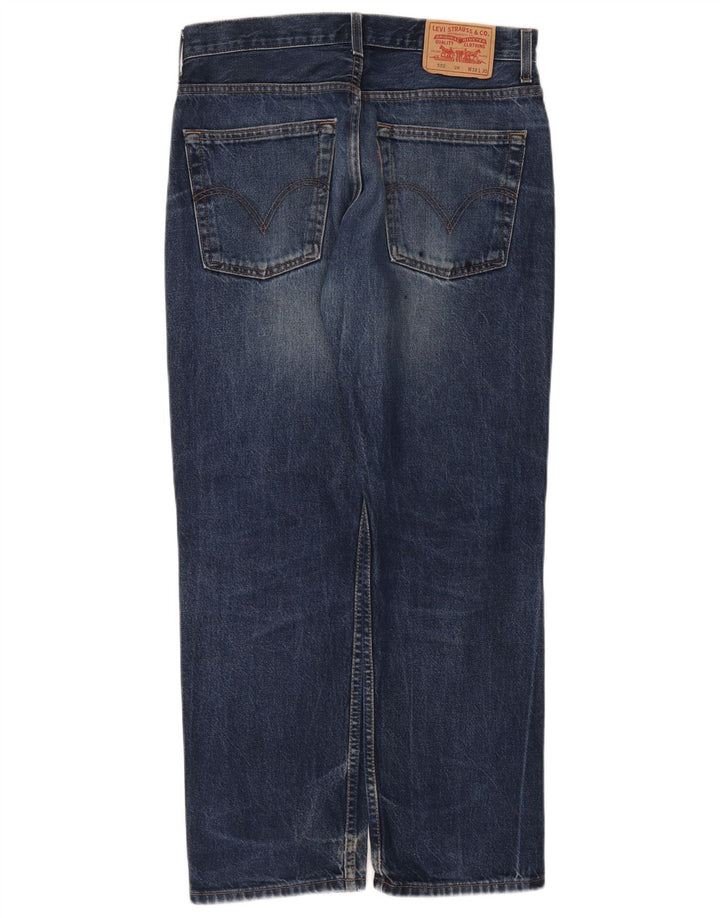 Levi's Mens 582 Straight Jeans W32 L30 Blue Cotton