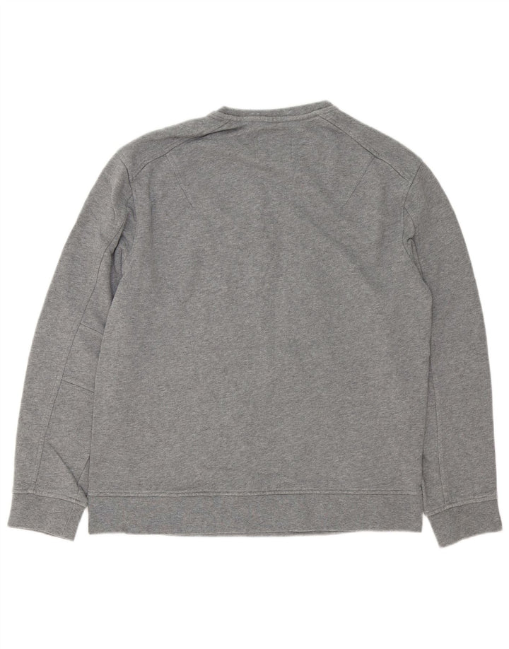 Armani Exchange Herre Grafisk Sweatshirt Jumper Medium Grå Bomuld