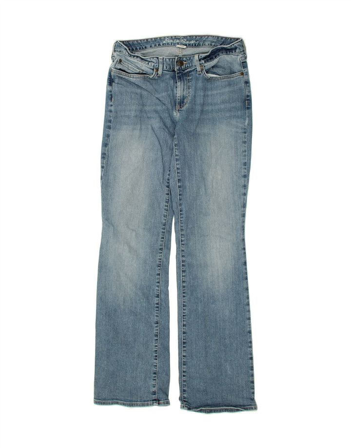 EDDIE BAUER Womens Straight Jeans US 6 Medium W30 L32 Blue Cotton Vintage Eddie Bauer and Second-Hand Eddie Bauer from Messina Hembry 