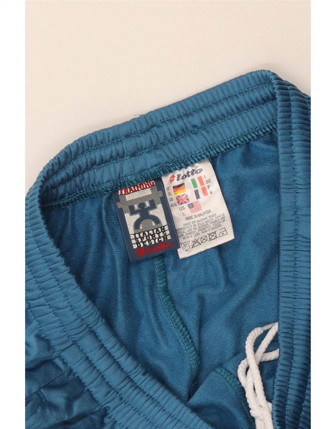 Lotto Mens Tracksuit Trousers UK 40/42 Large  Blue Polyester