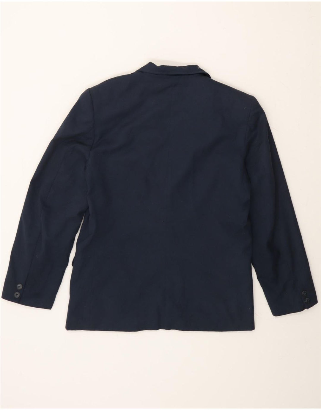TRUSSARDI JUNIOR Boys 2 Button Blazer Jacket 11-12 Years Navy Blue Vintage Trussardi Junior and Second-Hand Trussardi Junior from Messina Hembry 