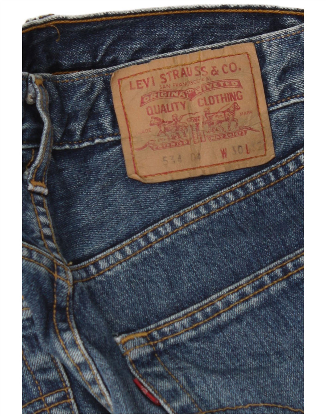 LEVI'S Mens 534 Slim Jeans W30 L32  Blue
