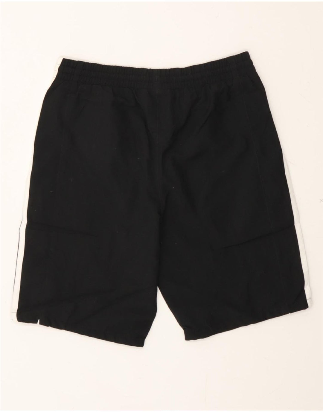 ADIDAS Boys Sport Shorts 13-14 Years Black Polyester Vintage Adidas and Second-Hand Adidas from Messina Hembry 