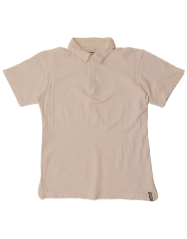Calvin Klein Jeans Boys Polo Shirt 15-16 Years White