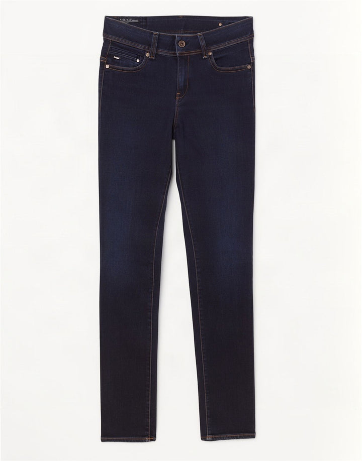 G-Star Dame Midge Slim Jeans W33 L34 Marineblå