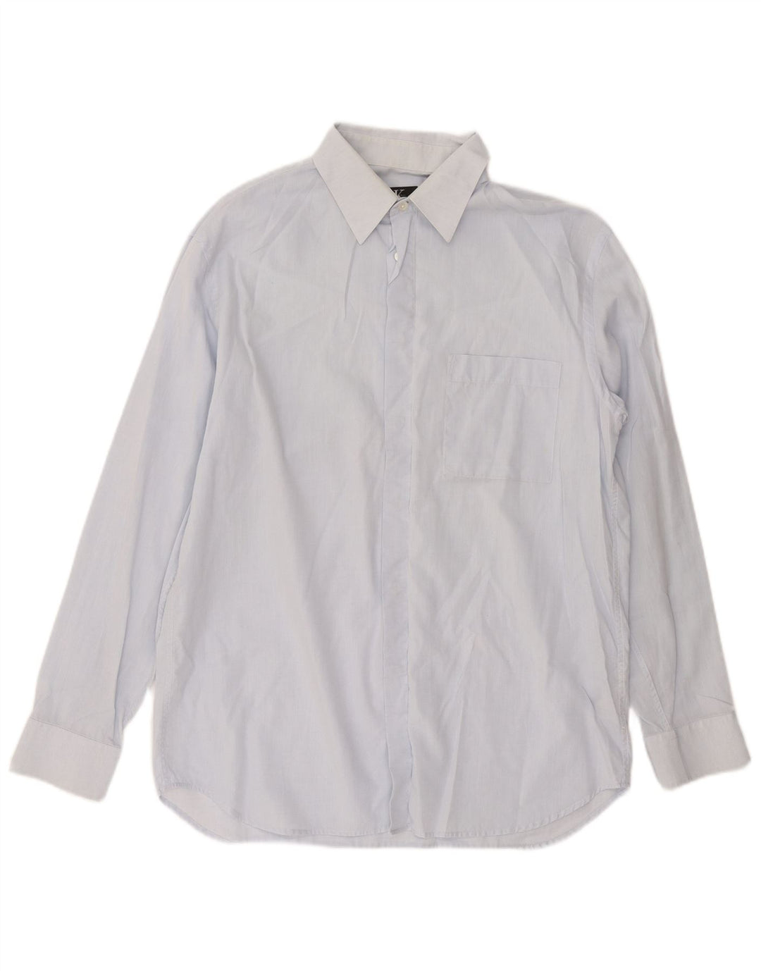 Camicia da uomo Calvin Klein taglia 41 cotone blu medio