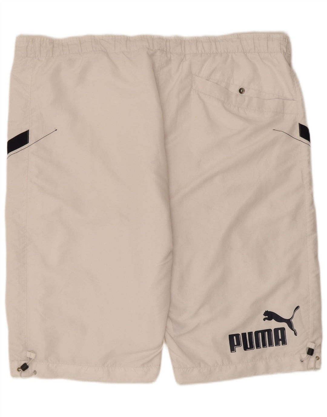 Puma Mens Graphic Sport Shorts 2XL White