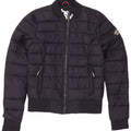 SUPERDRY polstret jakke til kvinder UK 10 Lille marineblå polyester