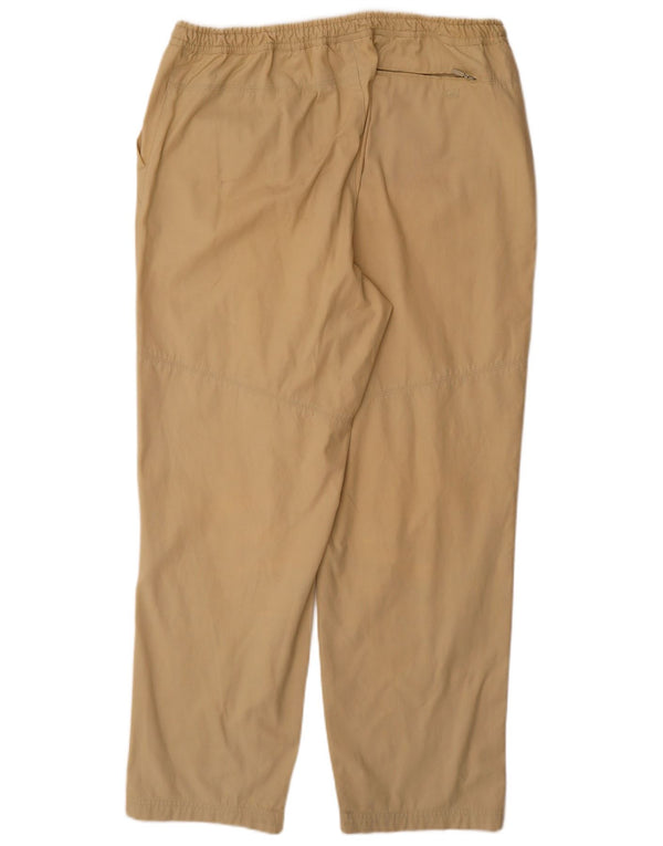 Adidas Herren Straight Chino Hose W40 L32 Beige Baumwolle
