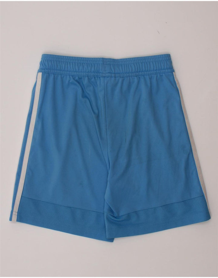 Adidas Boys Sport Shorts 9-10 Years Blue Polyester