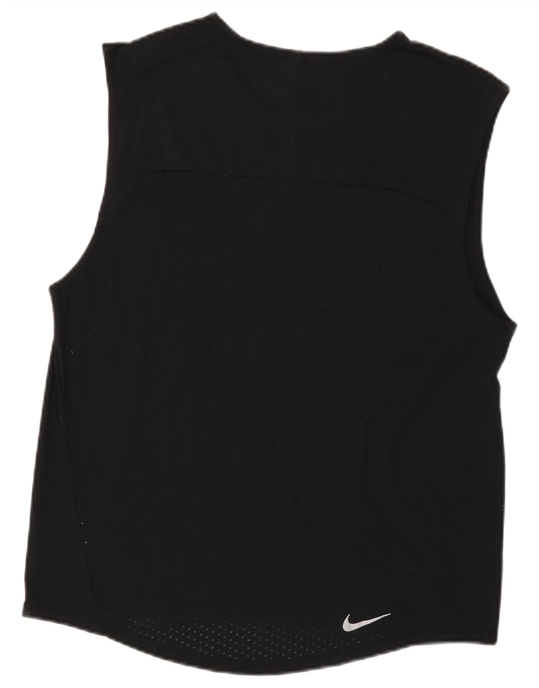 Nike Mens Dri Fit Vest Top Medium Black Polyester