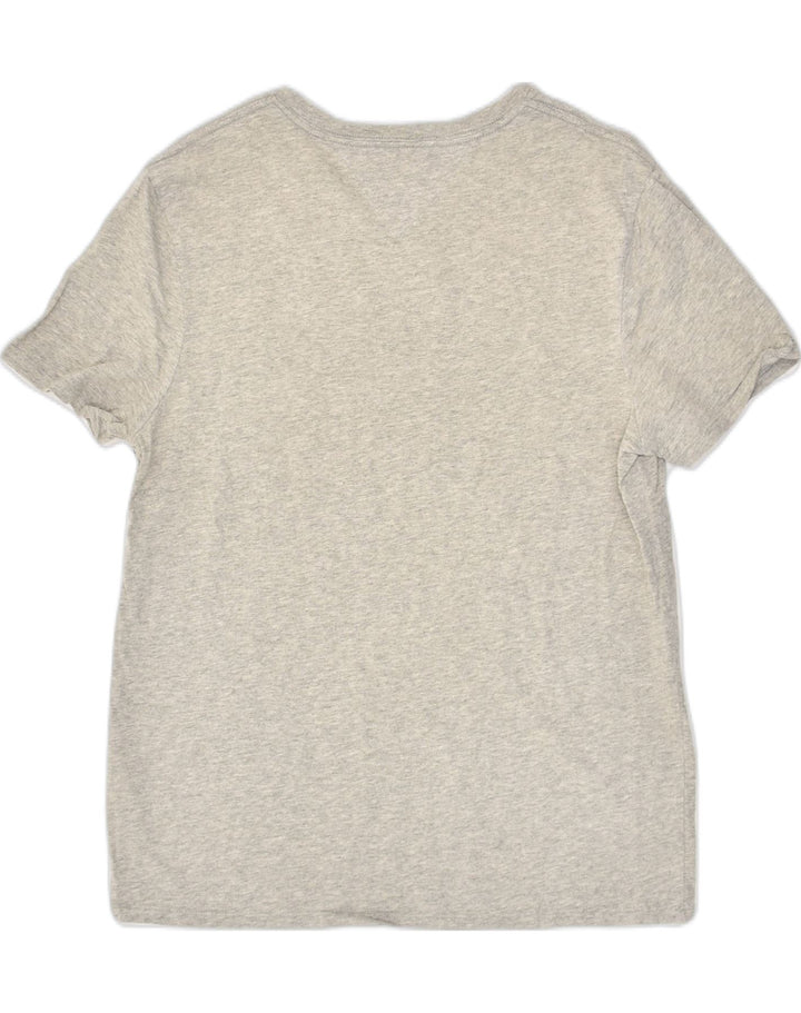 TOMMY HILFIGER Mens Graphic T-Shirt Top Small Grey Cotton | Vintage Tommy Hilfiger | Thrift | Second-Hand Tommy Hilfiger | Used Clothing | Messina Hembry 