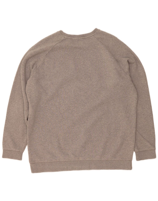 Adidas Hombre Sudadera Jumper XL Gris Algodón