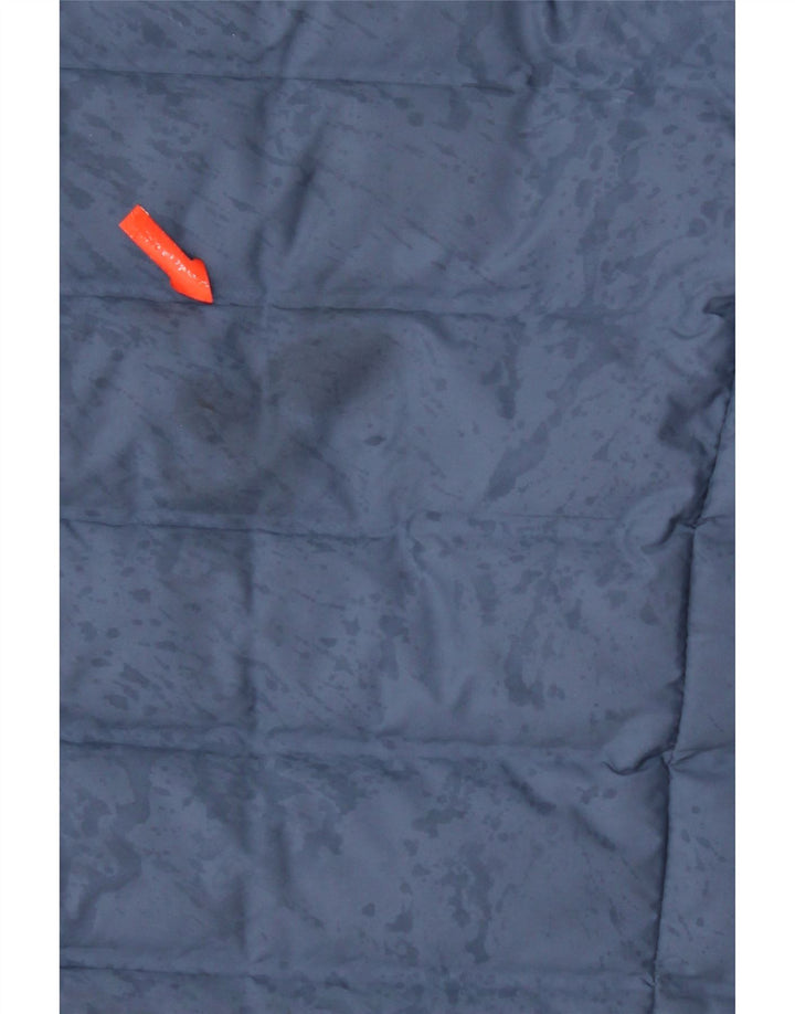 Adidas Chaqueta acolchada para mujer UK 46 Grande Poliéster azul