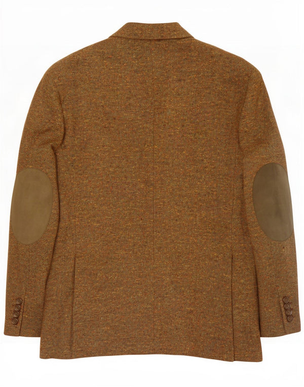 Essential Veste Blazer 3 Boutons Homme IT 50 Large Kaki Moucheté
