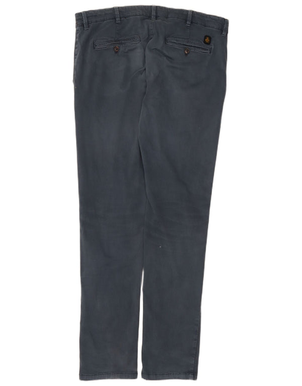 Refrigiwear Pantaloni chino subțiri pentru bărbați IT 52 XL W36 L32 Bumbac bleumarin