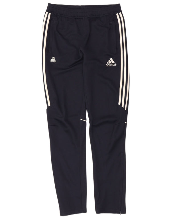 Pantalon de survêtement Adidas garçon 15-16 ans bleu marine polyester
