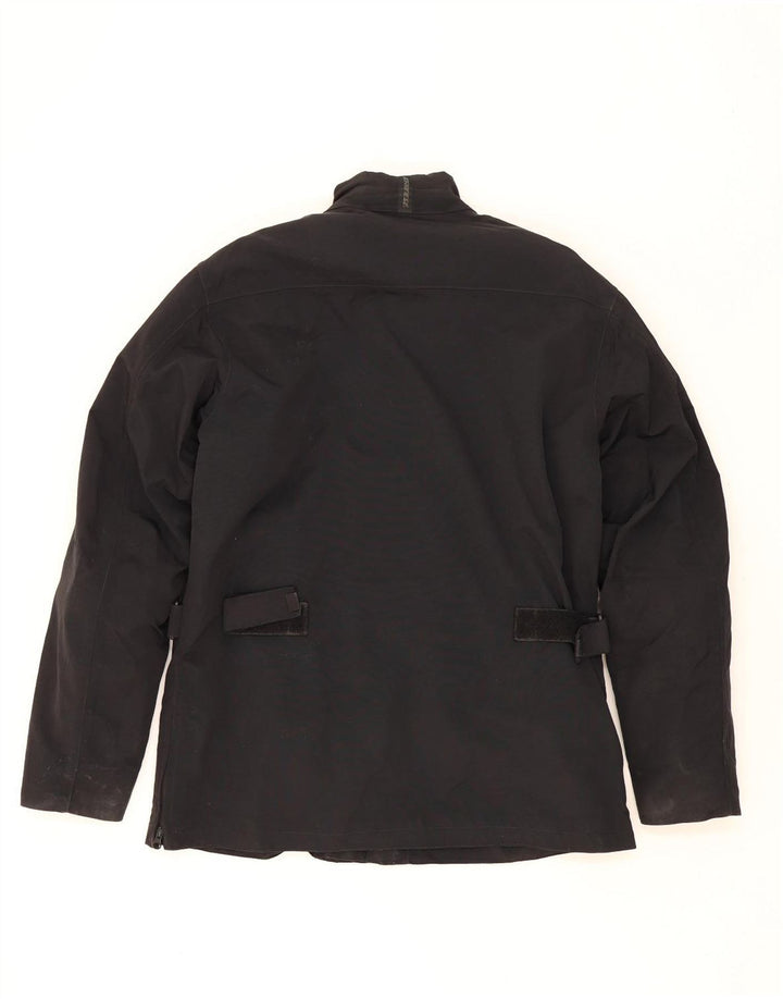 DAINESE Mens Racer Jacket IT 52 XL Black Nylon Vintage Dainese and Second-Hand Dainese from Messina Hembry 