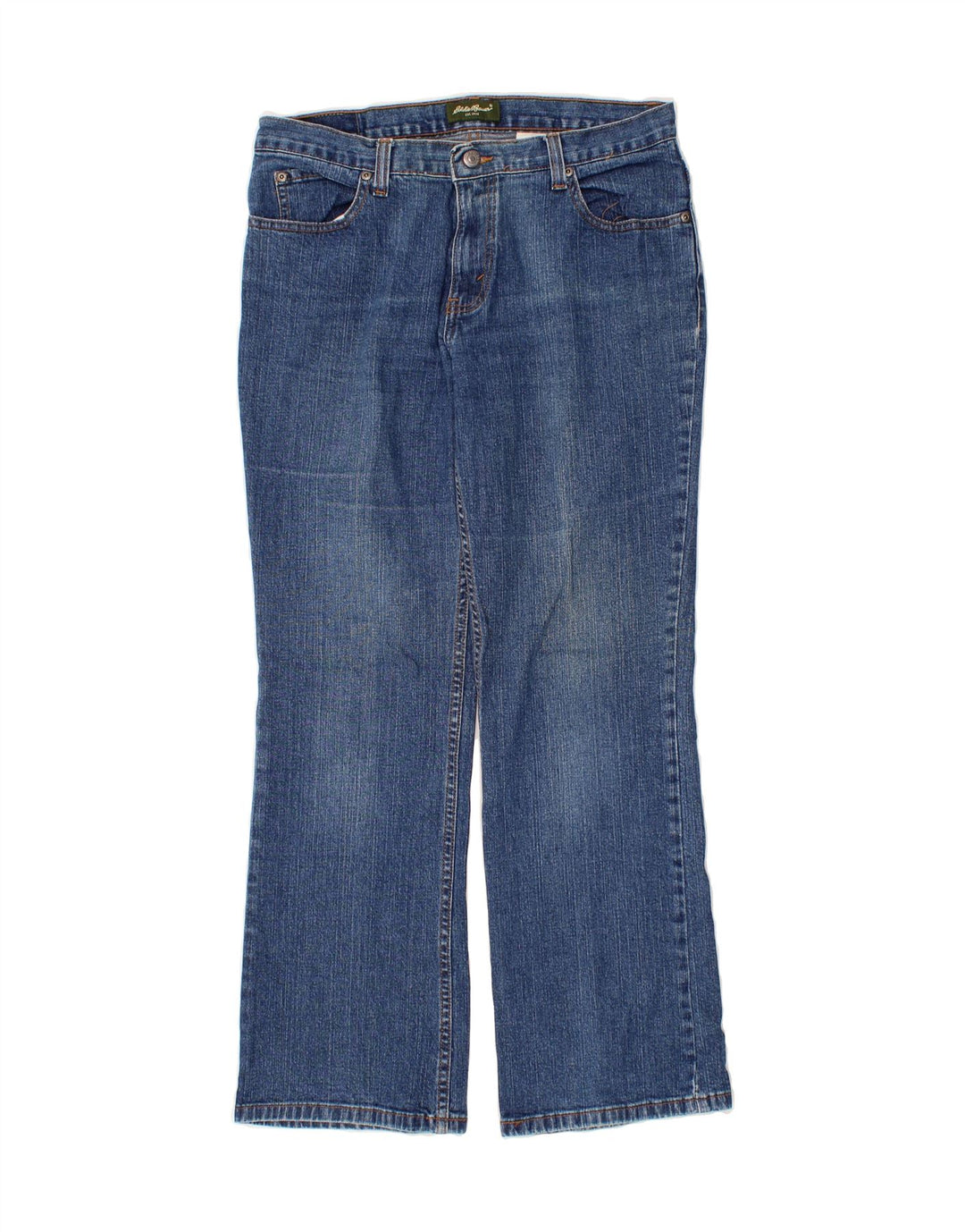 EDDIE BAUER Womens Bootcut Jeans US 10 Large W31 L30 Blue Cotton Vintage Eddie Bauer and Second-Hand Eddie Bauer from Messina Hembry 