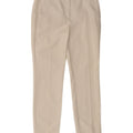 ZARA Womens Slim Chino Trousers Small W26 L28 White Polyester
