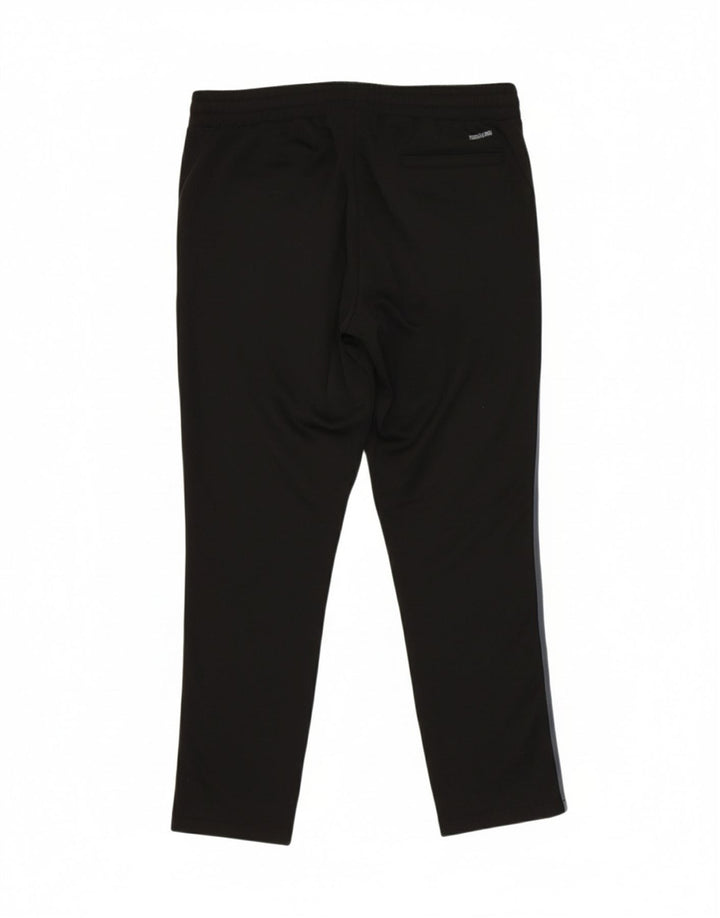 ADIDAS Mens Graphic Tracksuit Trousers UK 38/40 Medium  Black Polyester Vintage Adidas and Second-Hand Adidas from Messina Hembry 