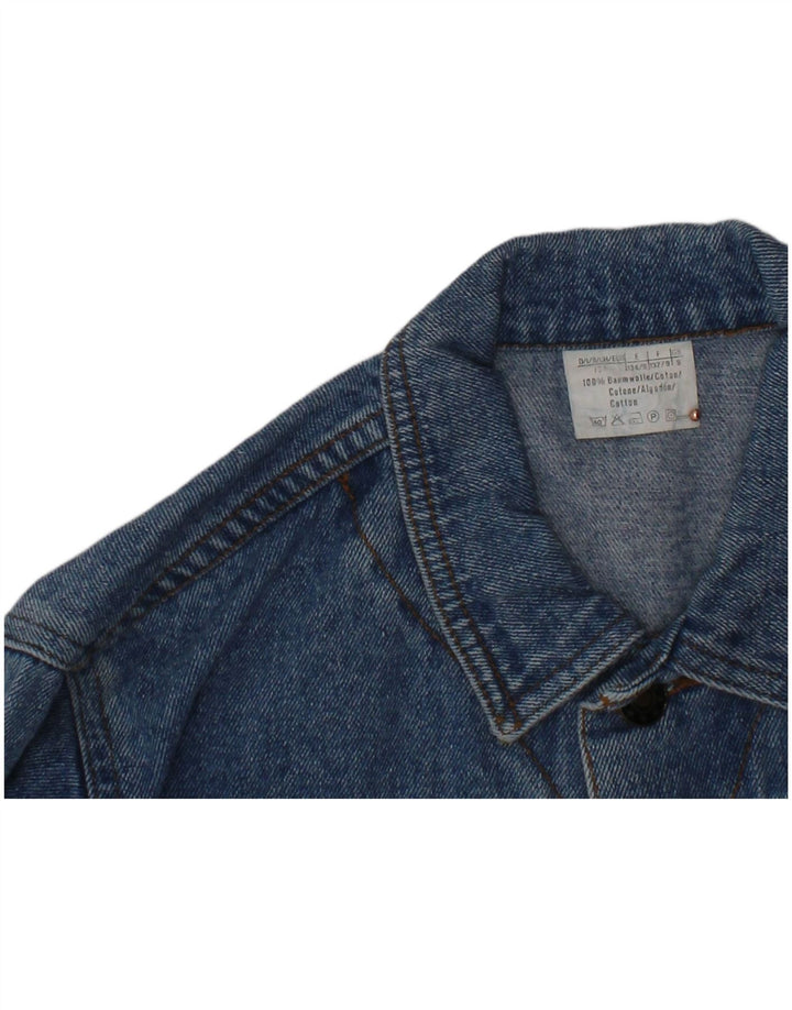 EXPLORER Boys Denim Jacket 8-9 Years Blue Cotton