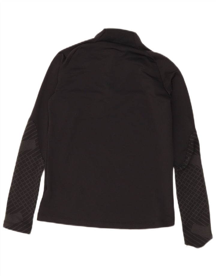 Top della tuta pullover slim Nike da bambino Dri Fit 10-11 anni, colore nero medio