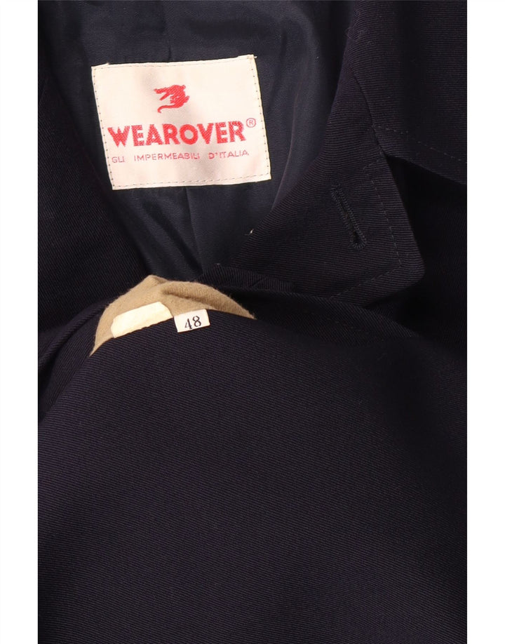 BÆR OVER Herre Overfrakke IT 48 Medium Navy Blue