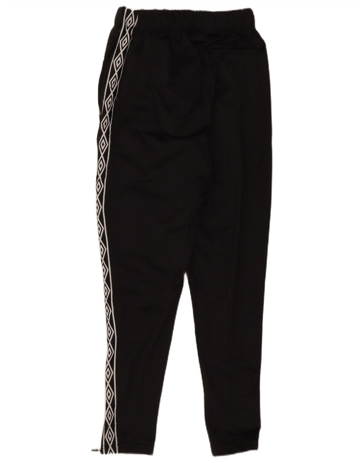 UMBRO Mens Graphic Tracksuit Trousers Medium  Black Polyester