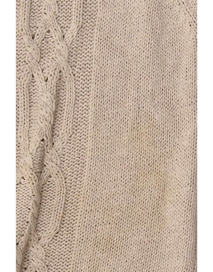 Marks & Spencer Γυναικείο κοντομάνικο ζακέτα πουλόβερ UK 12 Medium Silver