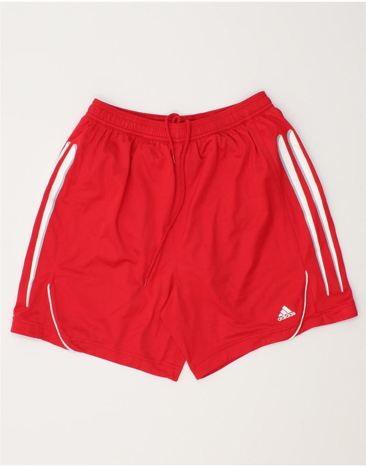 Adidas Mens Climacool Sport Shorts Medium  Red Polyester