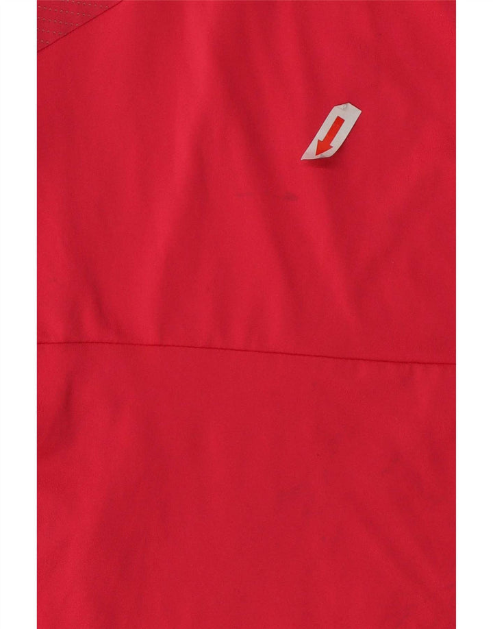 Maglietta Adidas Climalite da donna Top UK 10 piccola rossa in poliestere