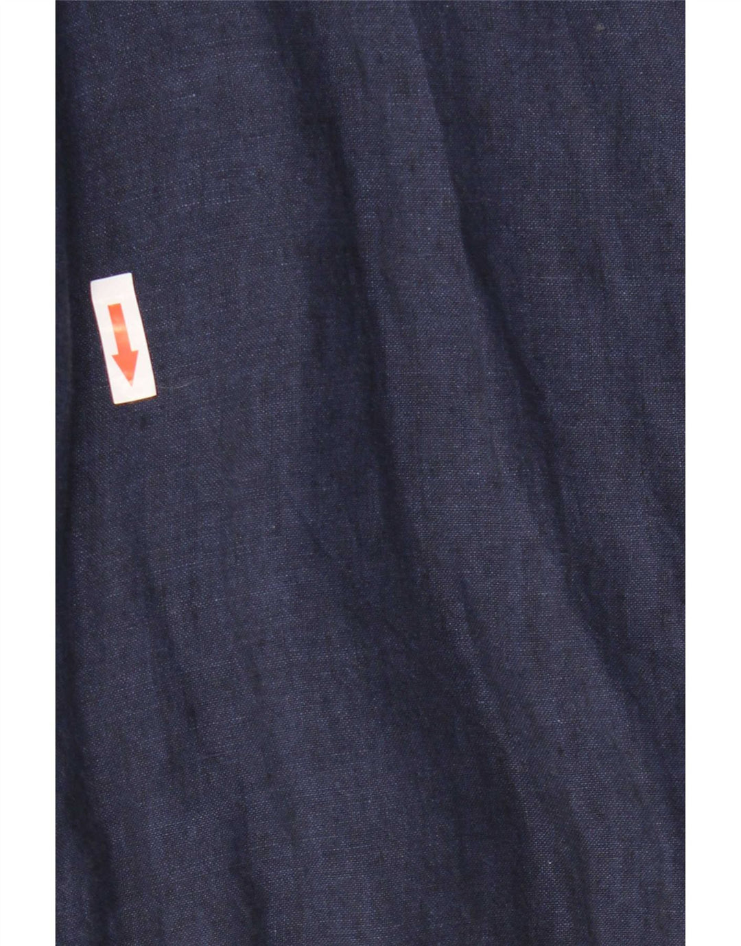 Lands End Womens Shirt UK 14 Large Navy Blue