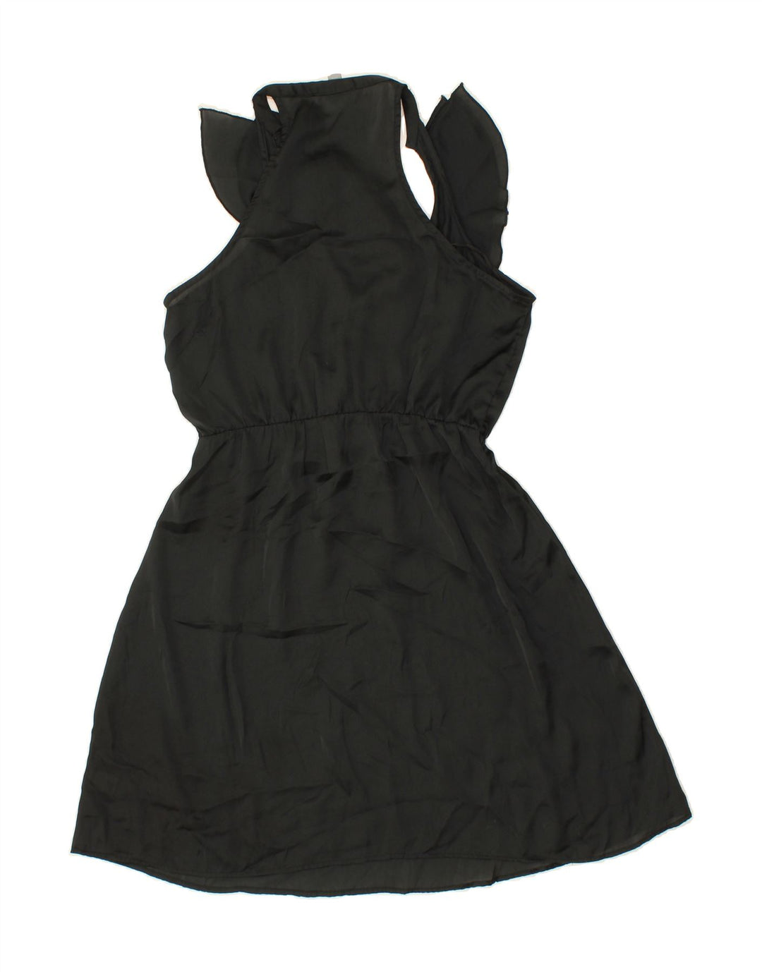 CONVERSE Womens Halter Dress UK 14 Medium Black Polyester Vintage Converse and Second-Hand Converse from Messina Hembry 