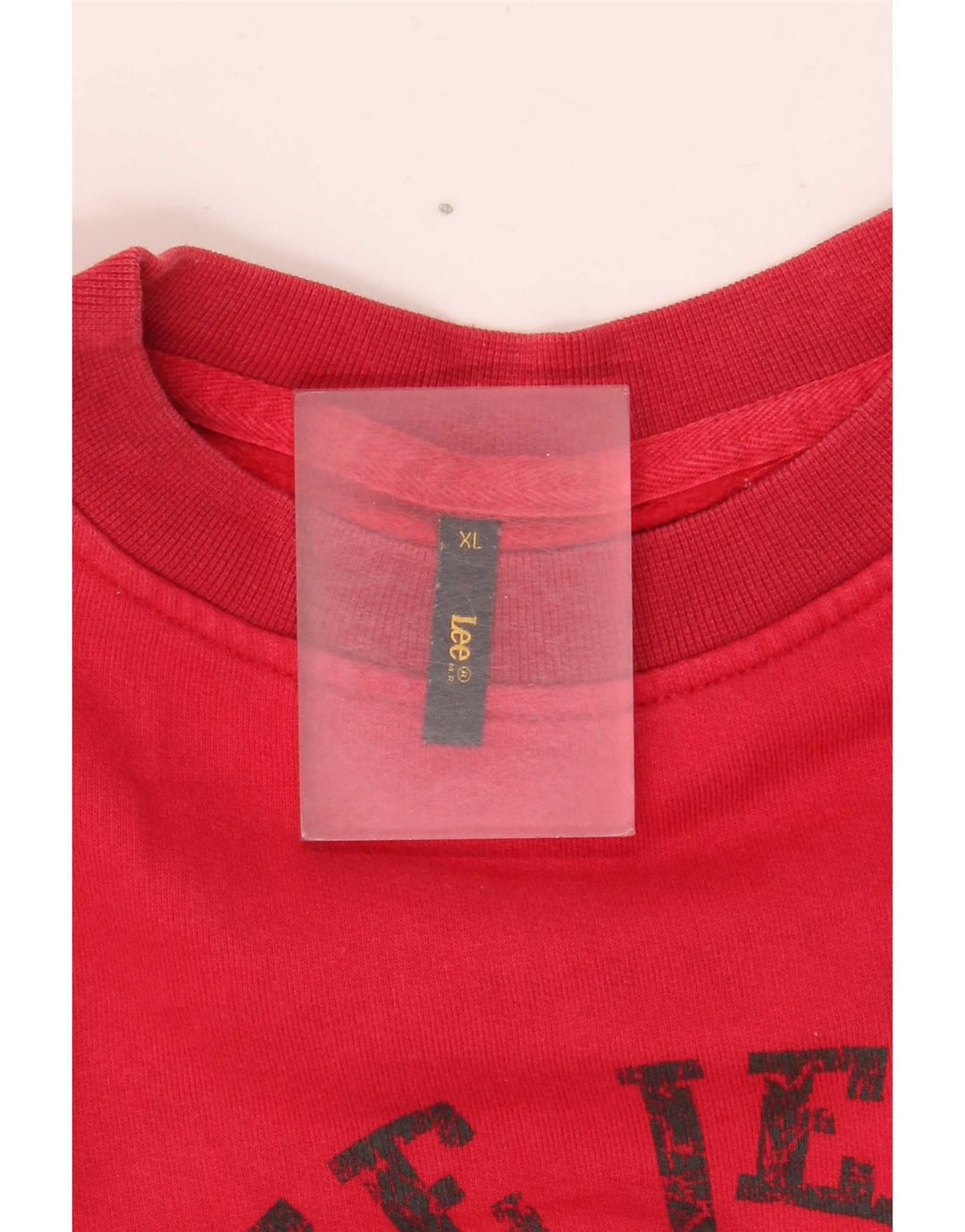Lee Mens Graphic Sweatshirt Jumper XL Red