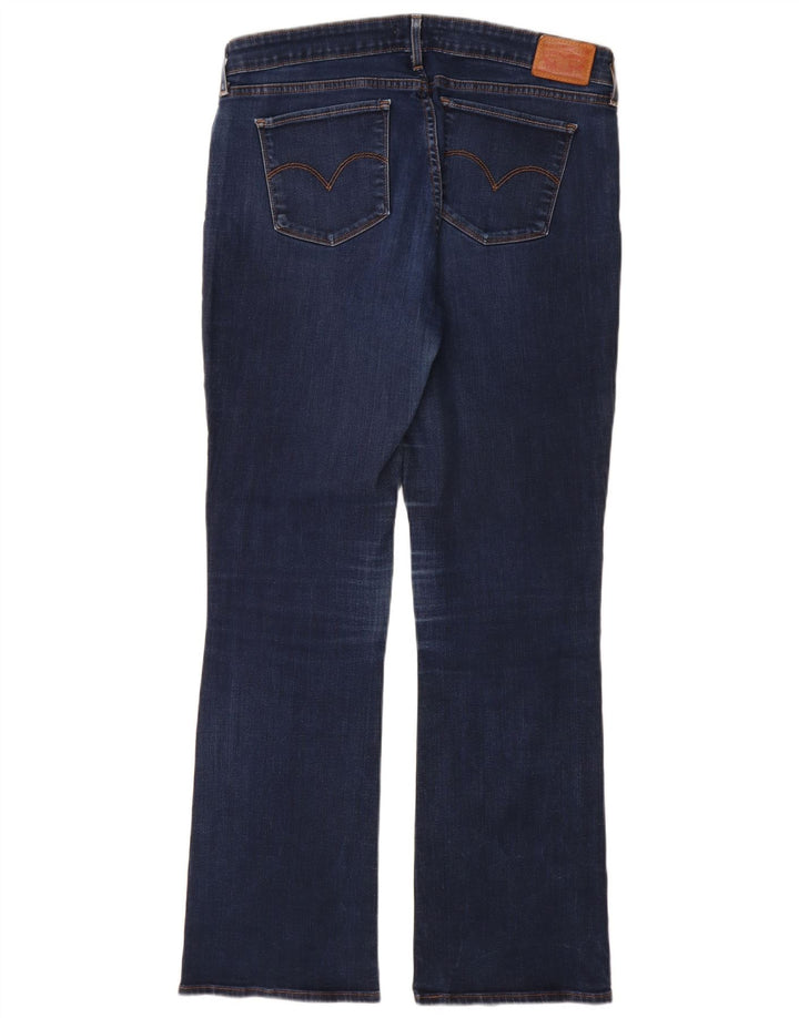Jeans Levi's 715 Bootcut da donna W33 L32 in cotone blu navy