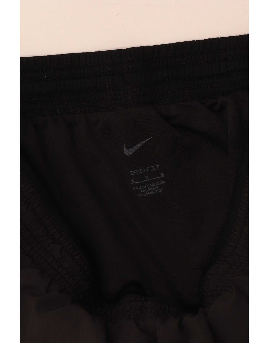 Nike Womens Dri Fit Sport Shorts UK 12 Medium Black Polyester