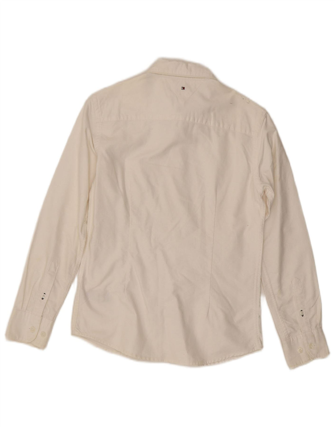 Tommy Hilfiger Boys Shirt 11-12 Years White Cotton