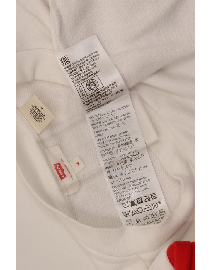 Damski sweter Levi's Crop UK 14 w kolorze średniej bieli