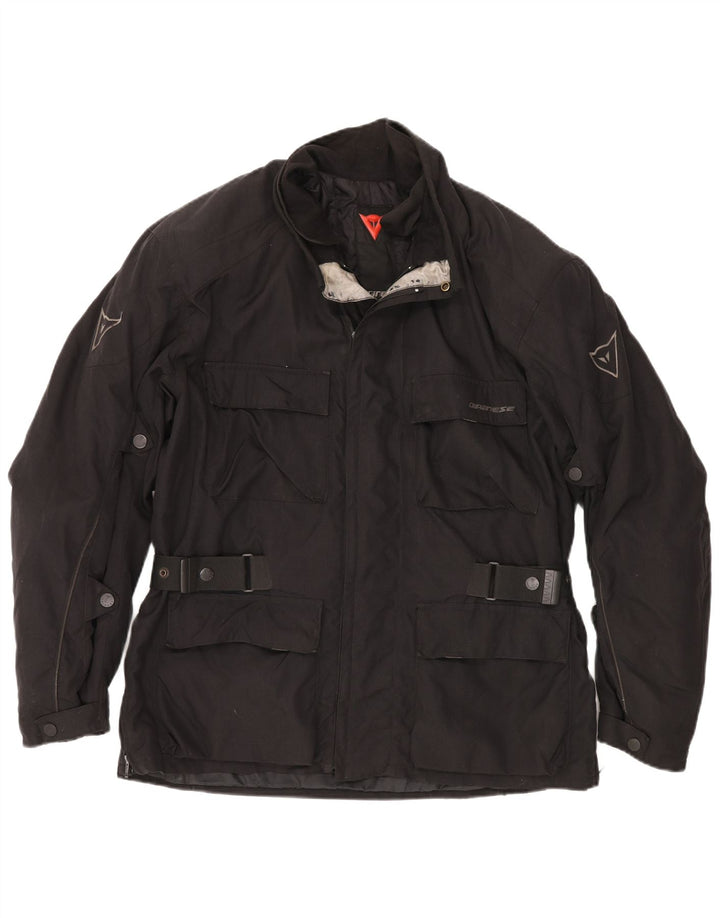 Giacca da motociclista grafica da uomo DAINESE EU 54 Large Black Nylon
